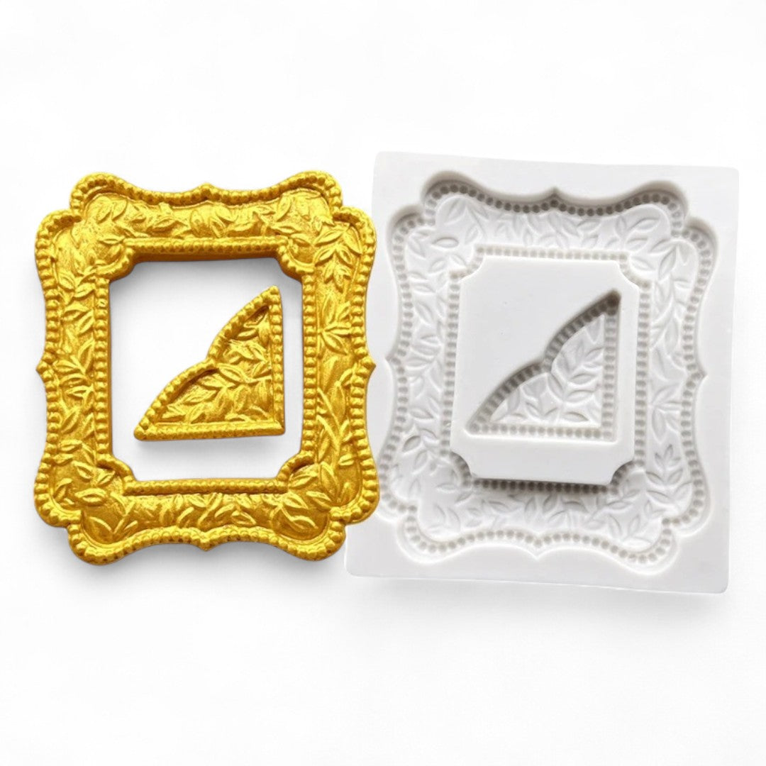Molde Silicona Marco de Lujo