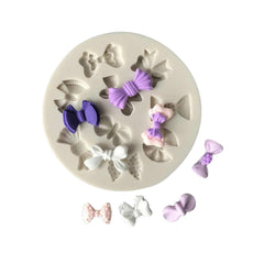 Molde Silicona Mini Moños x 9