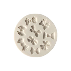 Molde Silicona Mini Moños x 9