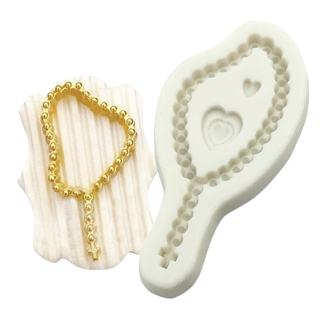 Molde Silicona Rosario Mini