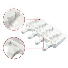 Molde Silicona Árbol Navideño Paleta x 4