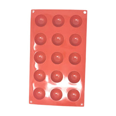 Molde Silicona Semiesfera 4 cm