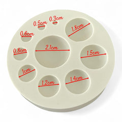 Molde Silicona Semiesferas Mini