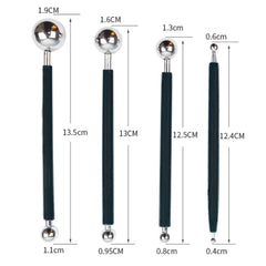 Repujadores Bola en Acero x 4