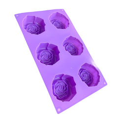 Molde Silicona Bombón Rosas x 6