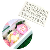 Molde Silicona Alfabeto Mini XS