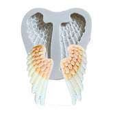 Molde Silicona Alas Ángel Clásicas