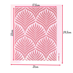 Stencil Espiga Para Repostería y Decoración