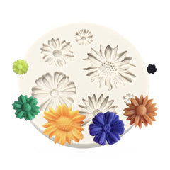 Molde en Silicona Girasol Mini Surtido