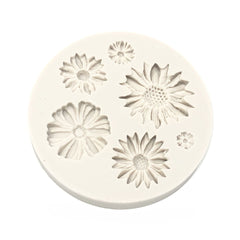 Molde Silicona Margaritas Mini Clásicas Surtidas