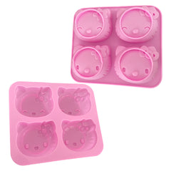 Molde Silicona Bombón Hello Kitty x 4