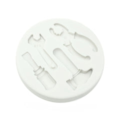 Molde Silicona Herramientas x 4