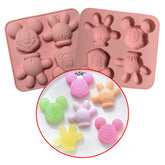 Molde Silicona Bombones Mickey Mouse