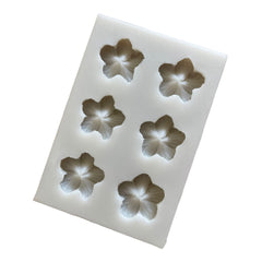 Molde Silicona Flor Cayena Mini x 6