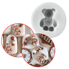 Molde Silicona Oso Mini Teddy