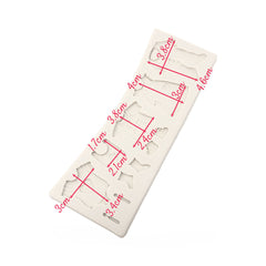 Molde Silicona Ropa Bebé