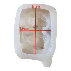 Molde Silicona Suave Bebé 3D Durmiendo