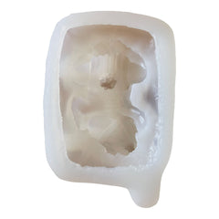 Molde Silicona Suave Bebé 3D Durmiendo