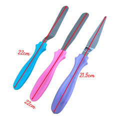 Juego Espátulas x 3 | Curva, Plana y Triangular