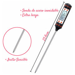 Termómetro Digital de Cocina Punzón