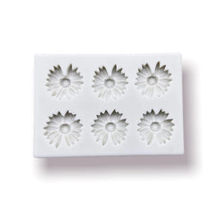 Molde Silicona Margaritas Mini x 6