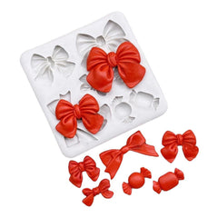 Molde Silicona Moños y Dulces