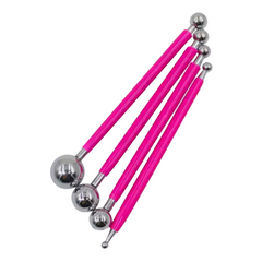 Repujadores Bola en Acero x 4