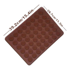 Tapete Silicona Macarons x 48
