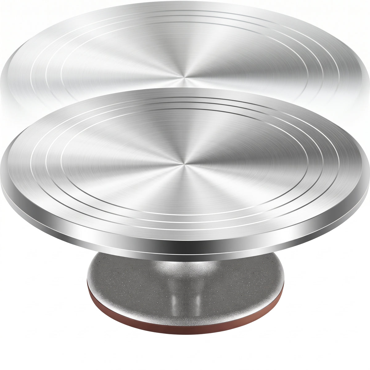 Mesa Bailarina Giratoria de Aluminio  Profesional 31 cm