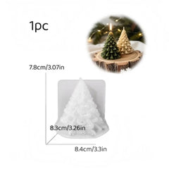 Molde Silicona Árbol Navidad Mediano