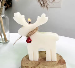 Molde Silicona suave 3D Alce Navideño