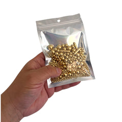 Sprinkles Mix Grageas De Lujo Oro Puro x 50 Gr