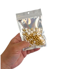 Sprinkles Mix Grageas De Lujo Gold Dream Pearls x 50 Gr