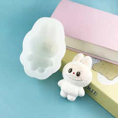 Molde Silicona Suave Labubu 3D Grande