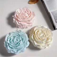Molde Silicona Suave Peonia Abierta 3D