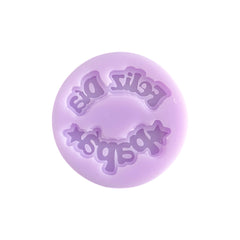Molde Silicona Mensaje Feliz Día Papá #2