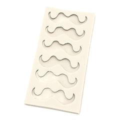 Molde Silicona Mostachos x 6