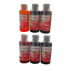 Colorantes en Gel Colorisa x 60  ML