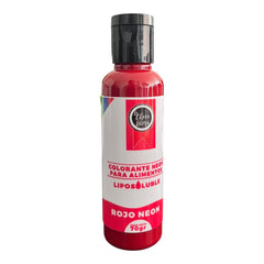 Colorante Liposoluble Rojo Neón Super Intenso 70 Gr