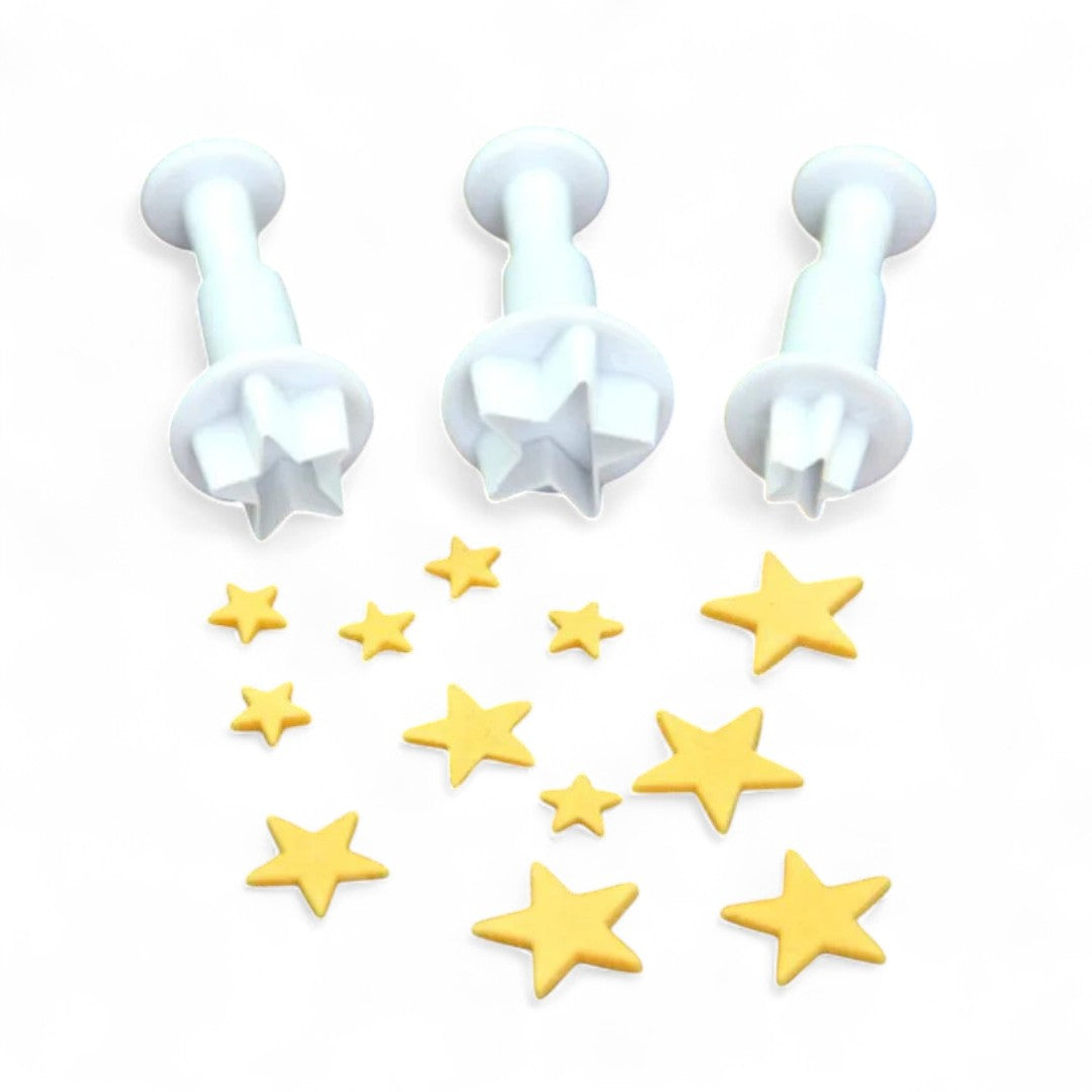 Cortadores Push Estrella x 3
