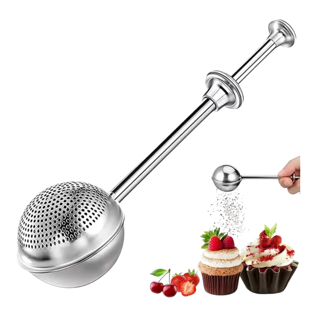 Espolvoreador de Harina/Azúcar en Acero Inoxidable