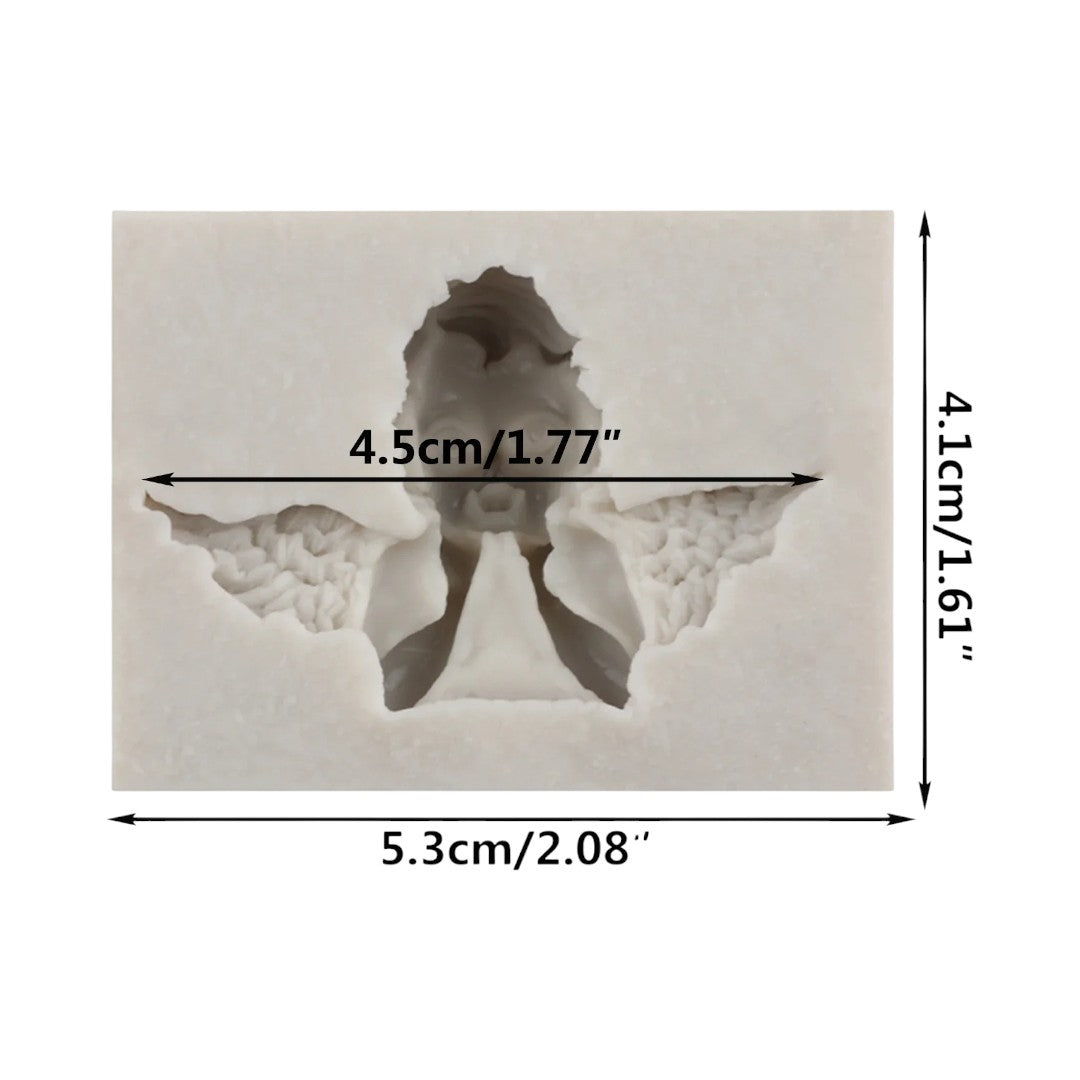 Molde Silicona Ángel Clásico