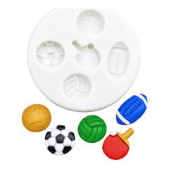 Molde Silicona Balones Mix Mini