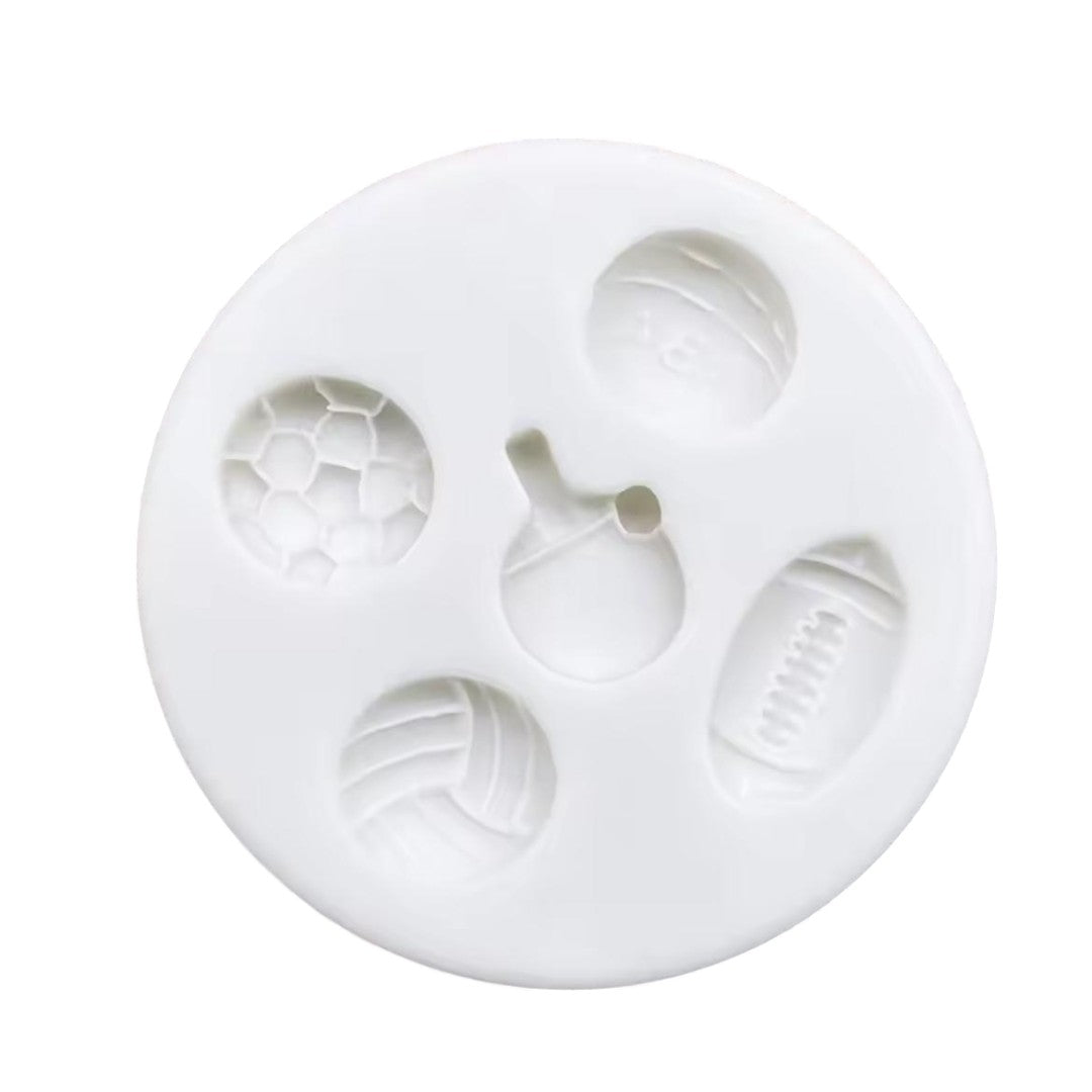 Molde Silicona Balones Mix Mini