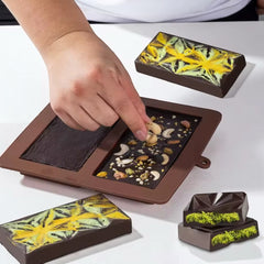 Molde Silicona Barra Chocolate Dubái Doble