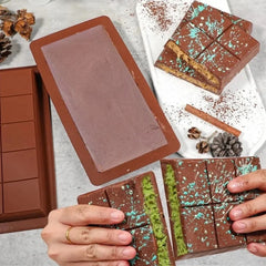 Molde Silicona Barra Chocolate Dubái Grande