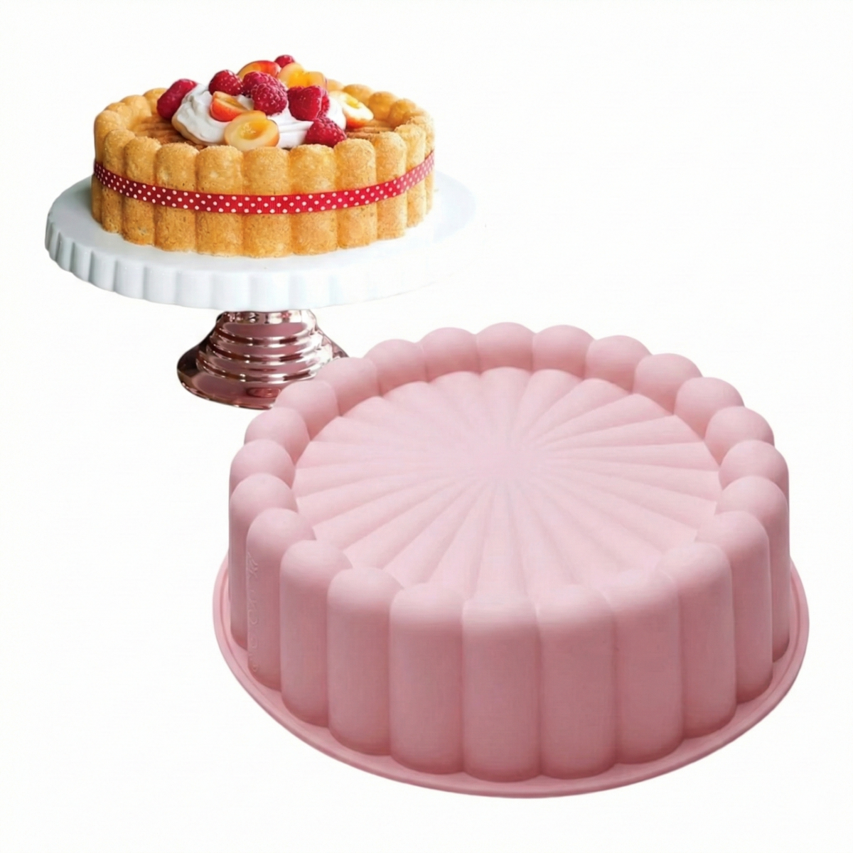 Molde Silicona Cake Charlotte