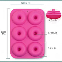 Molde Silicona Dona Grande x 6
