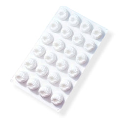 Molde Silicona Frambuesas Pequeñas x 24