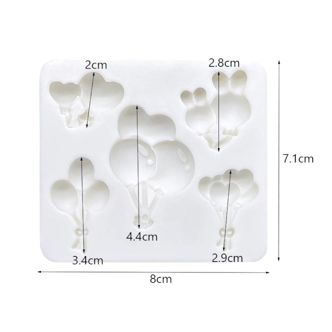 Molde Silicona Globos